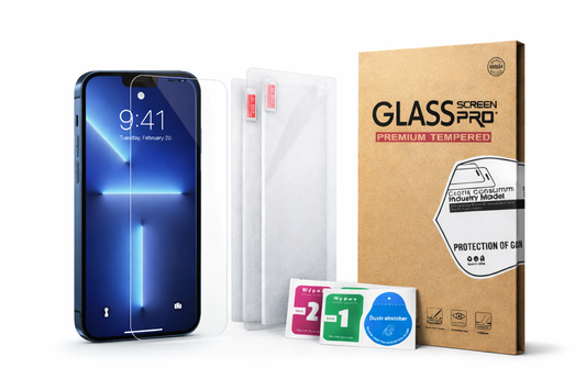 Displayschutzglas 2er Set – für dein iPhone 13 Pro & 13 Pro Max (klar)