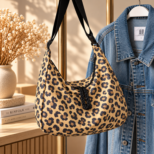 Nala Bag Schultertasche im Leo Look
