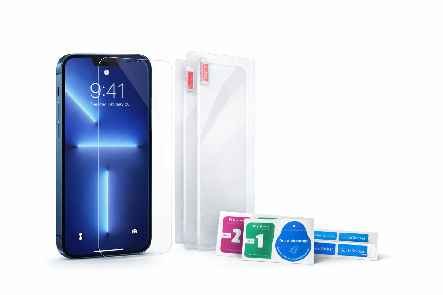Displayschutzglas 2er Set – für dein iPhone 13 Pro & 13 Pro Max (klar)