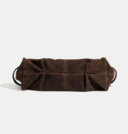 Tessa Bag Schultertasche in Wildleder-Optik