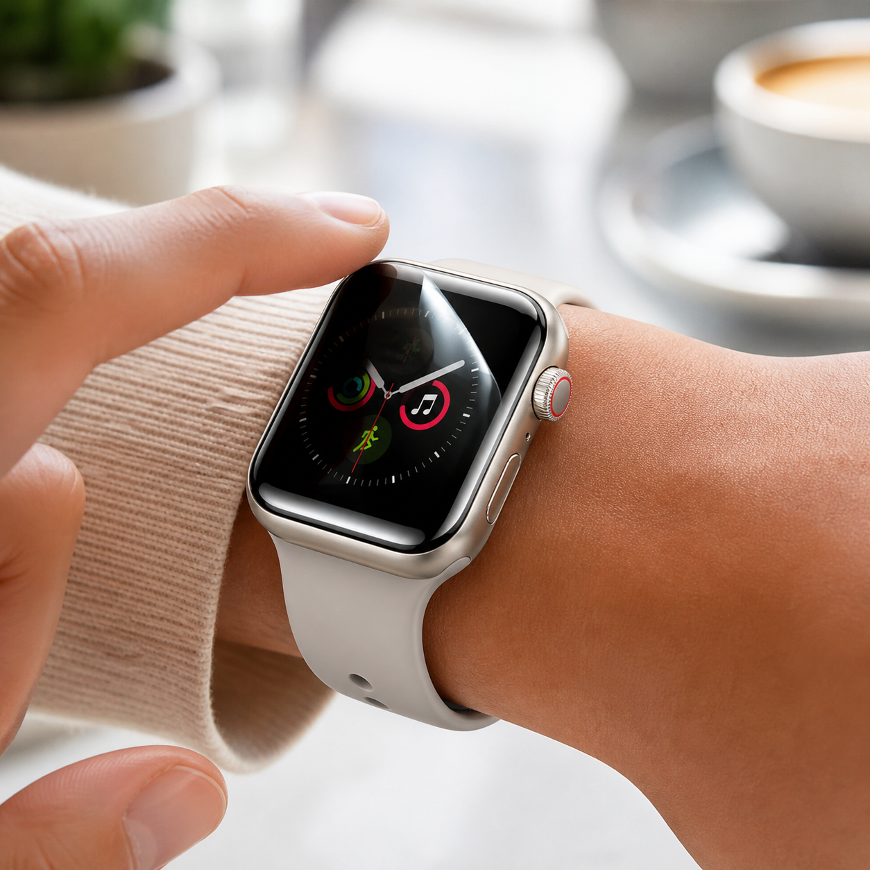 Schutzfolie für deine Apple Watch 2er Set – klarer Displayschutz für deinen Alltag
