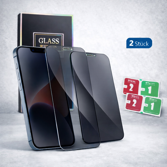 Privacy Panzerglas 2er Set