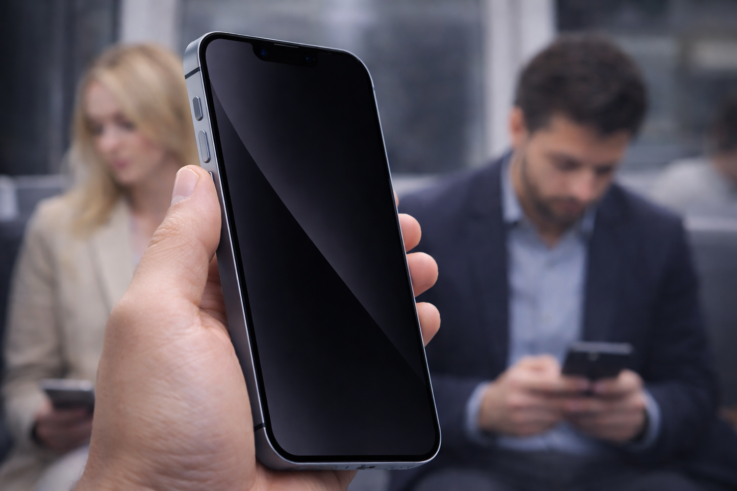 Privacy Panzerglas 2er Set