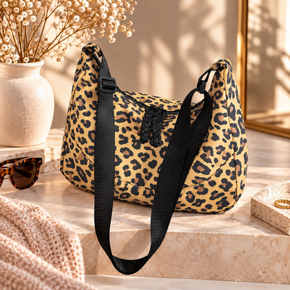 Nala Bag Schultertasche im Leo Look