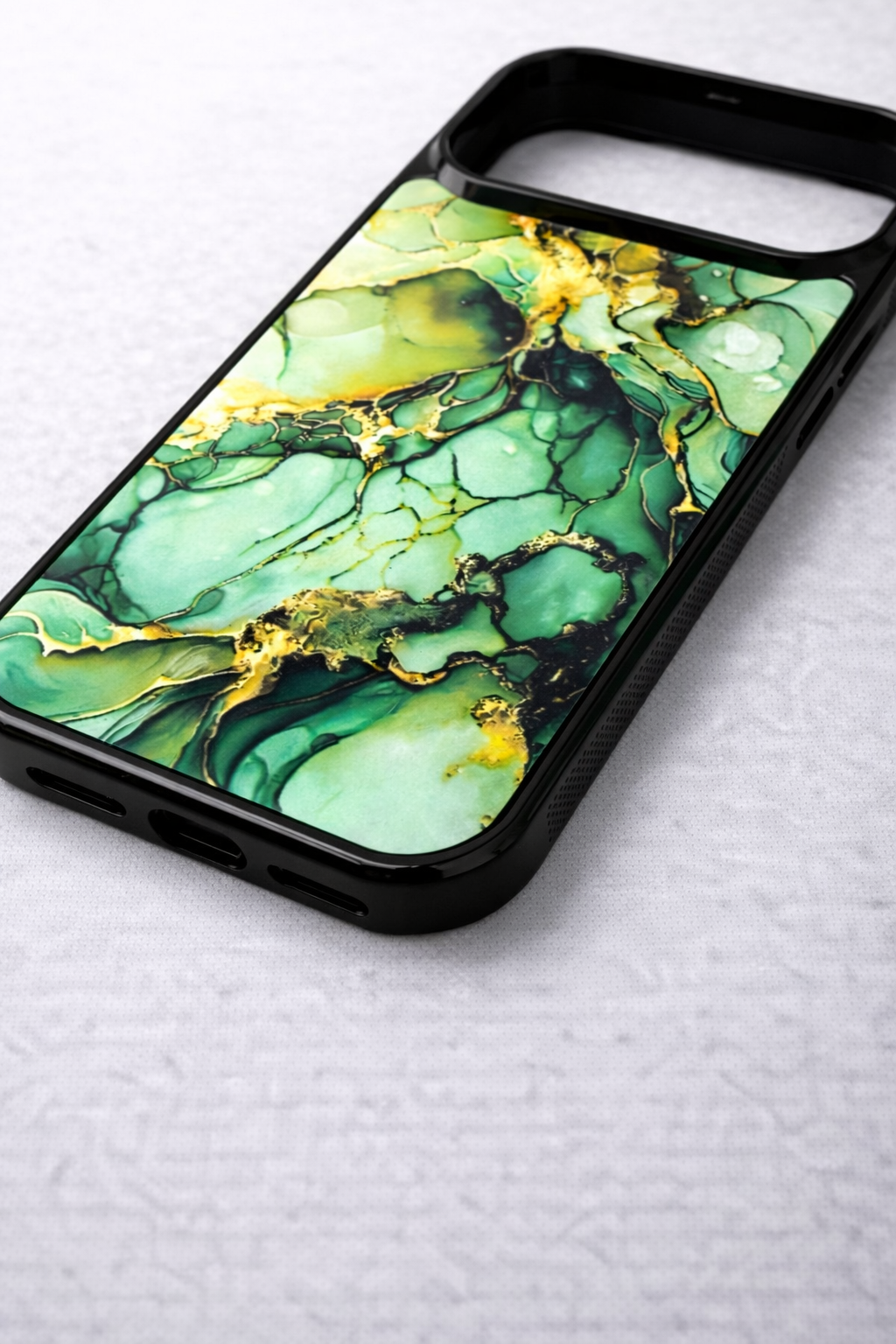 Schutzhülle "Green Marble" für dein iPhone
