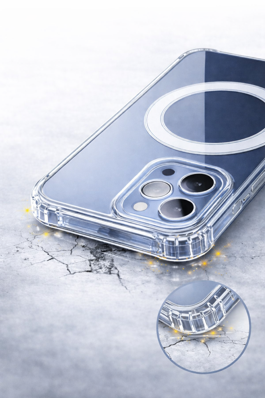 Transparente Hülle „Clear“